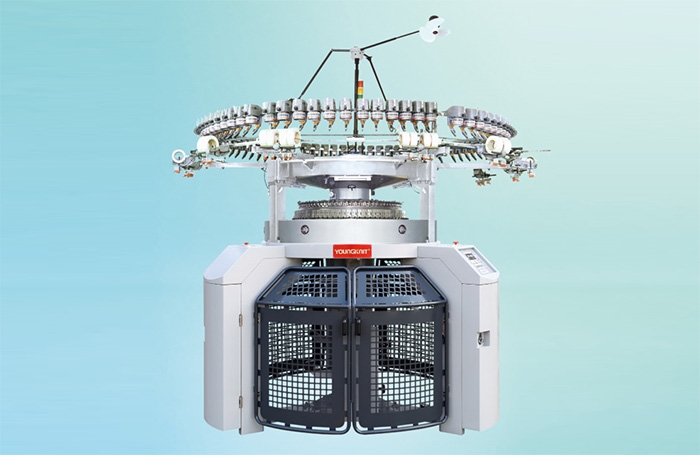 YK-DTS DOUBLE KNIT ELECTRONIC RIB & TRANSFERRED  JACQUARD CIRCULAR KNITTING MACHINE SERIES