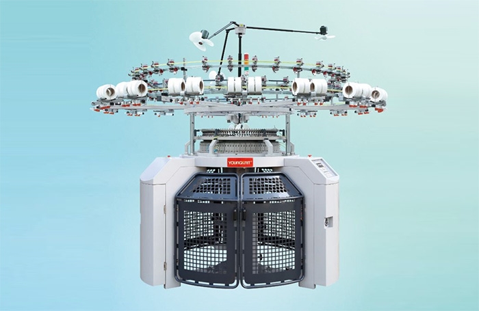 YK-S HIGH SPEED FOUR TRACKS SINGLE JERSEY CIRCULAR  KNITTING MACHINE SERIES